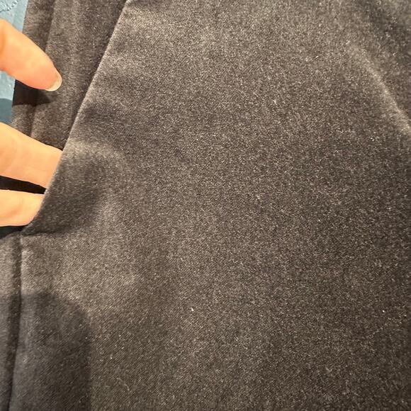 NWT Loft Size 0P Riviera Slim Velour Black Pants Event Holiday Office Work - Picture 8 of 9